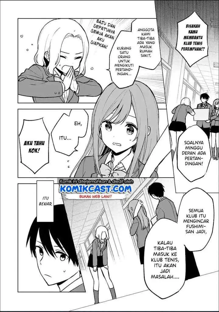 Chikan Saresou ni Natteiru S-kyuu Bishoujo wo Tasuketara Tonari no Seki no Osanajimi datta chapter 17 halaman 4
