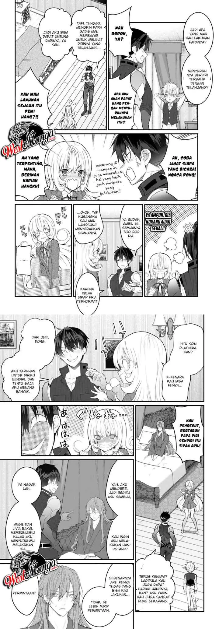Otome Game Sekai wa Mob ni Kibishii Sekai Desu chapter 21.2 halaman 4