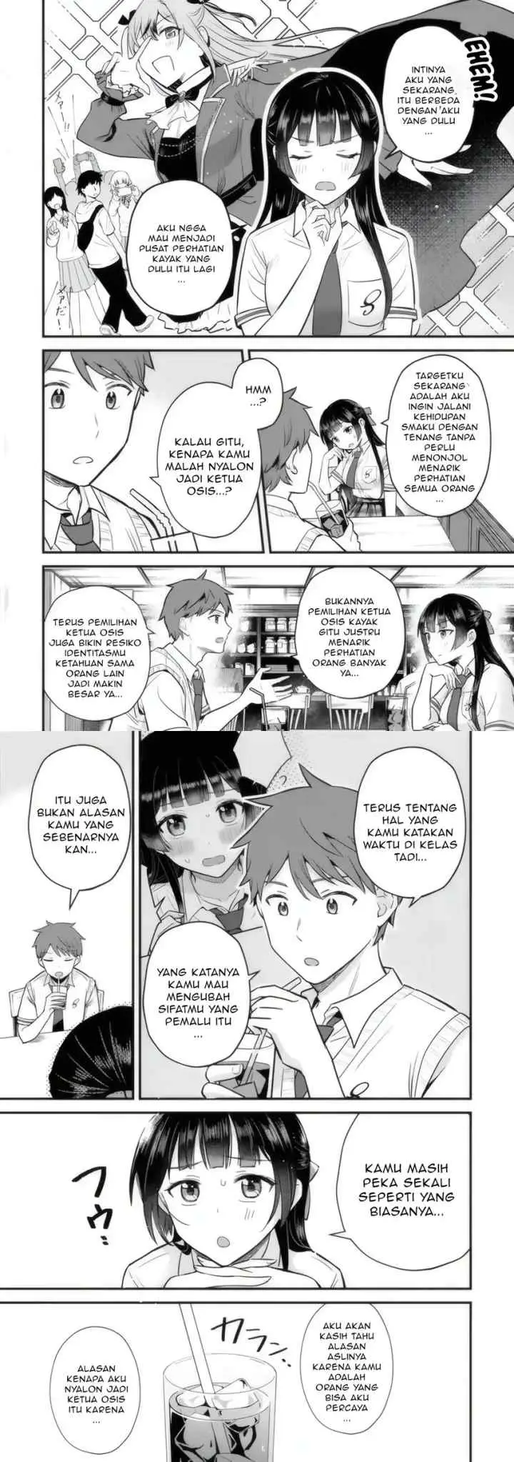 Uchi no Seiso-kei Iinchou ga Katsute Chuunibyou Idol Datta Koto wo Ore Dake ga Shitteiru chapter 2 halaman 9