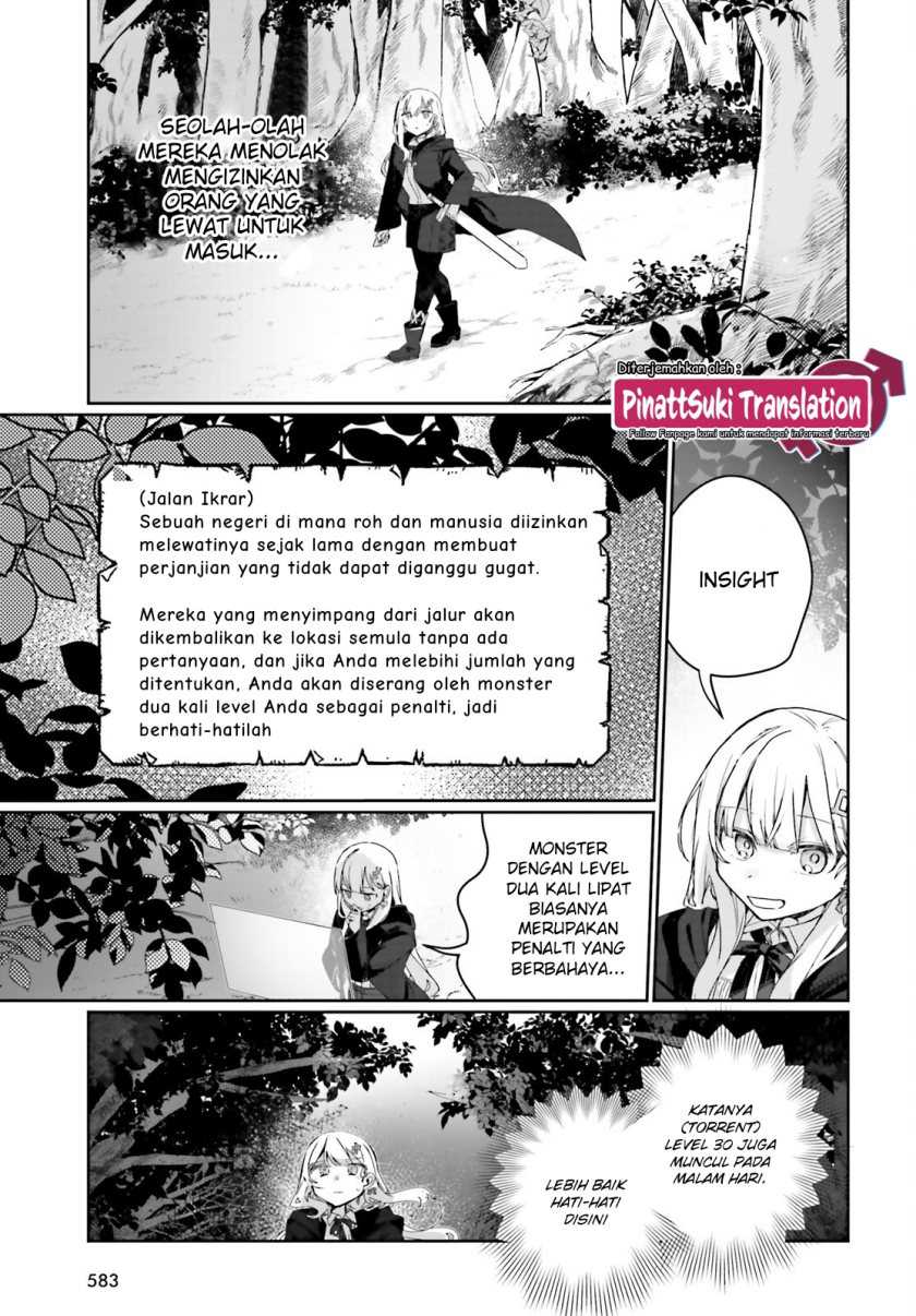 Astral Online - Maou no Noroi de Saikyou Bishoujo ni natta Ore, Saijaku Shoku da ga Cheat Skill de Chou Seichou shite Musou suru chapter 11 halaman 4