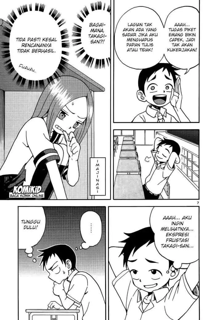 Karakai Jouzu no Takagi-san chapter 6 halaman 8