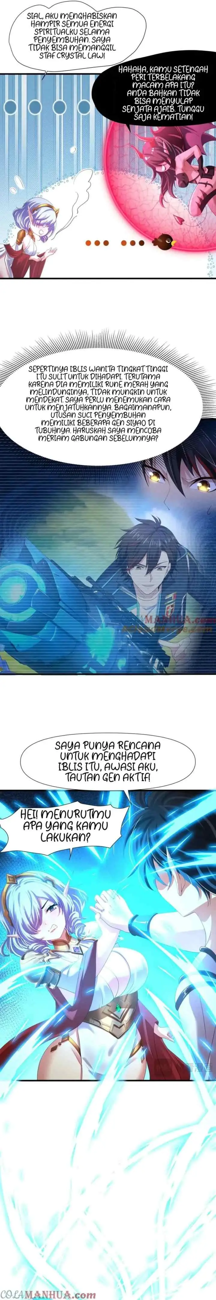 After Merging With the Goddess, I Am Invincible chapter 53 halaman 11