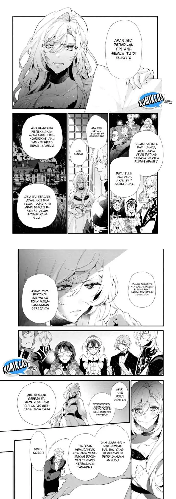 Koushaku Reijou no Tashinami chapter 43 halaman 8