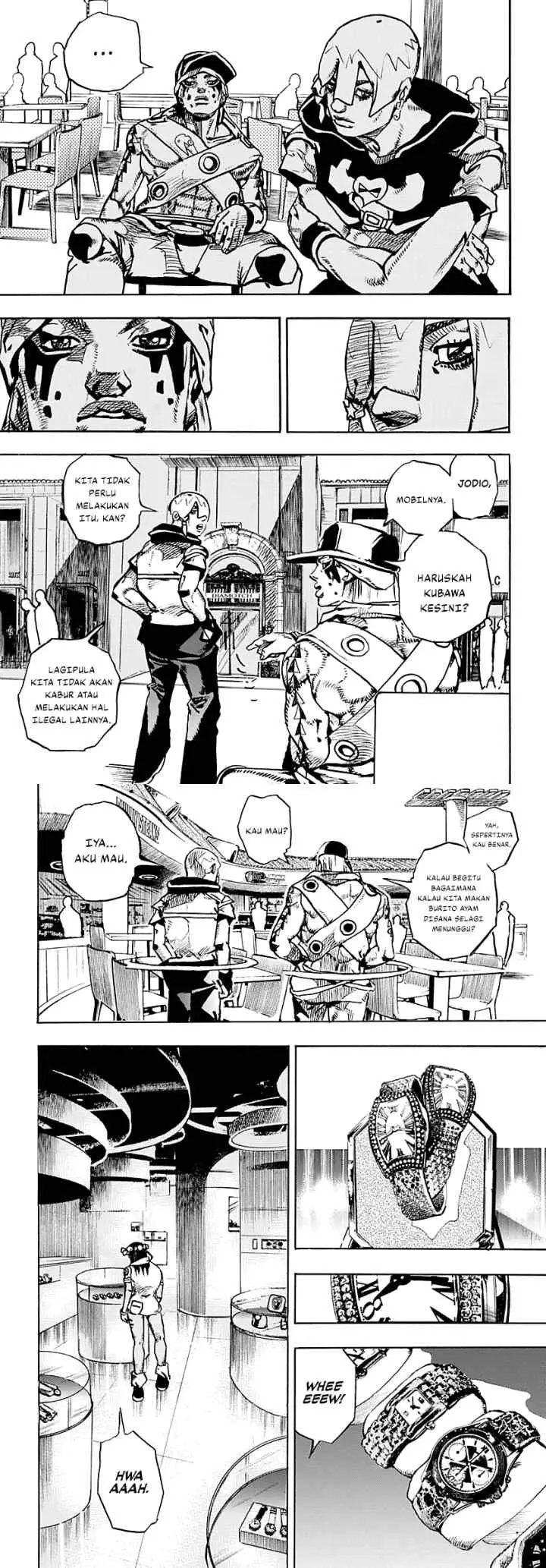 Jojo no Kimyou na Bouken - Jojolands chapter 8 halaman 10