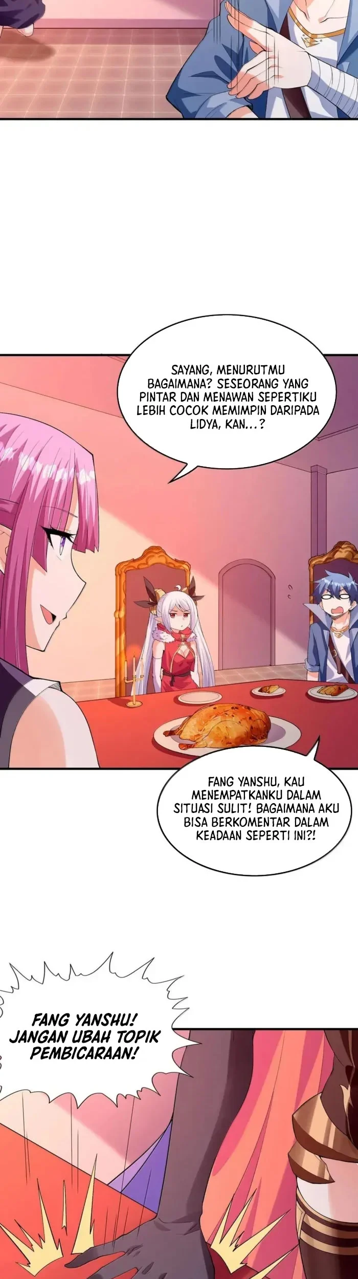 My Harem Is Entirely Female Demon Villains chapter 158 halaman 15