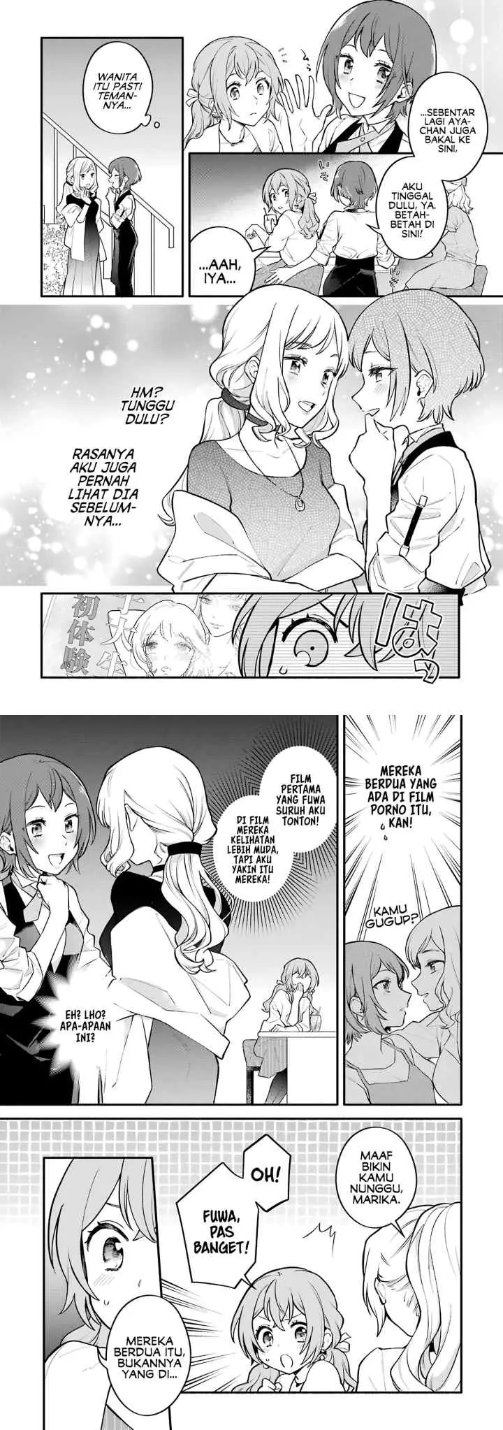 Onna Doushi to ka Arienai deshou to Iiharu Onna no ko wo, Hyakunichi kan de Tetteiteki ni Otosu Yuri no Ohanashi chapter 5 halaman 6