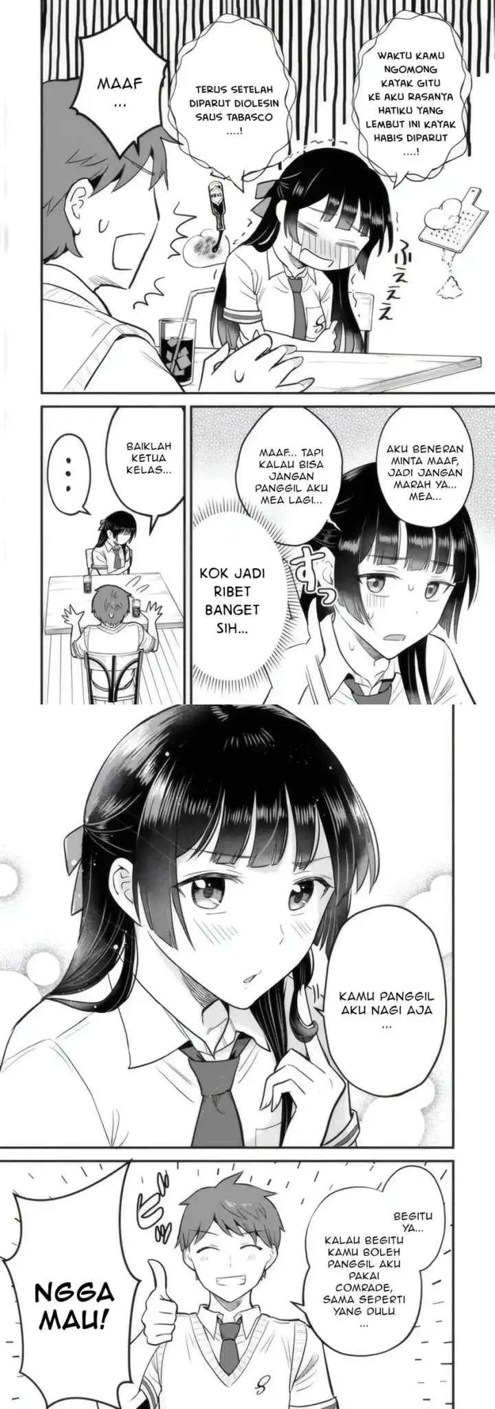 Uchi no Seiso-kei Iinchou ga Katsute Chuunibyou Idol Datta Koto wo Ore Dake ga Shitteiru chapter 2 halaman 8