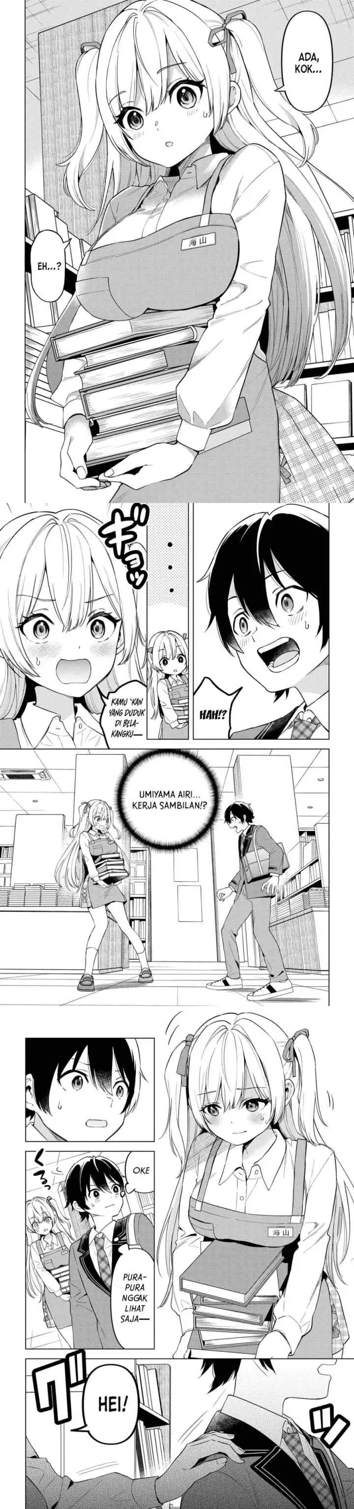 Inkyaa no ore ga sekigae de S-kyuu bishoujo ni kakomaretara himitsu no kankei ga hajimatta chapter 1 halaman 9