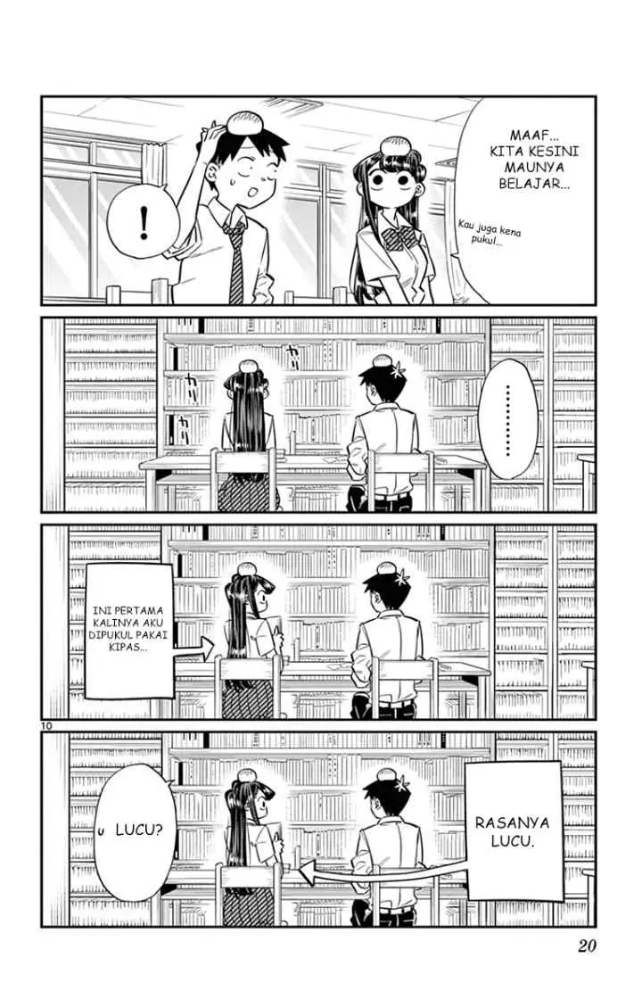 Komi-san wa Komyushou Desu chapter 36 halaman 9