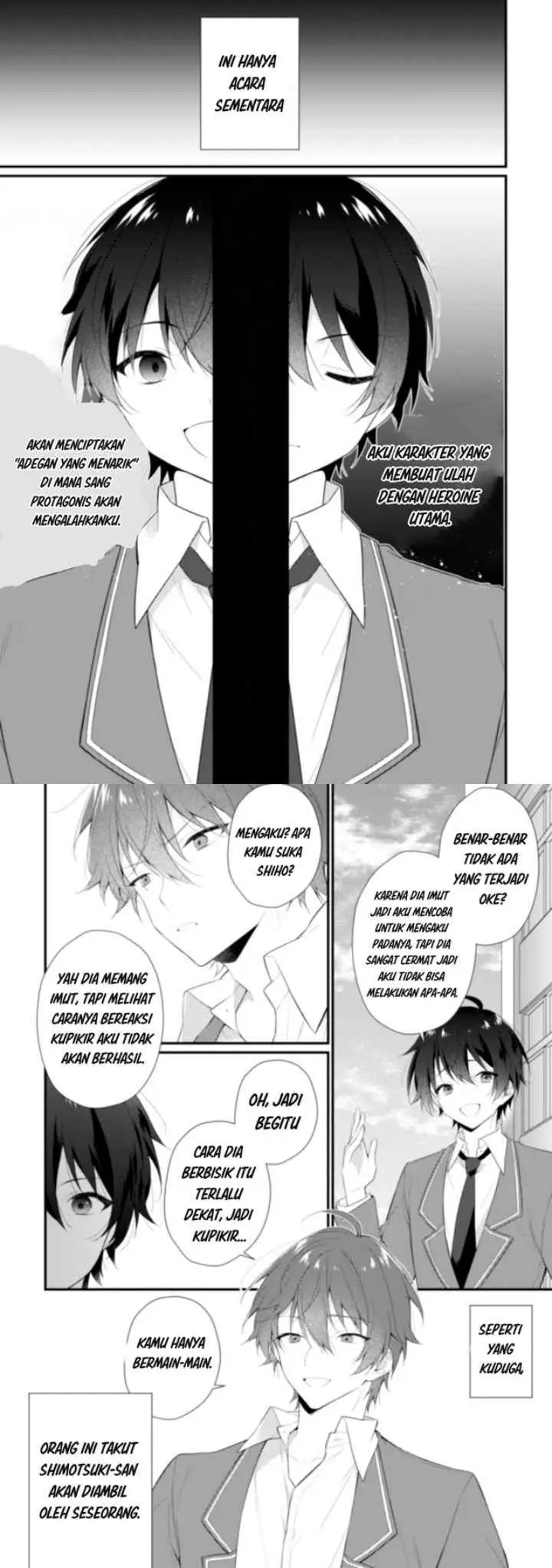 Shimotsuki-san wa Mob ga Suki chapter 3 halaman 9