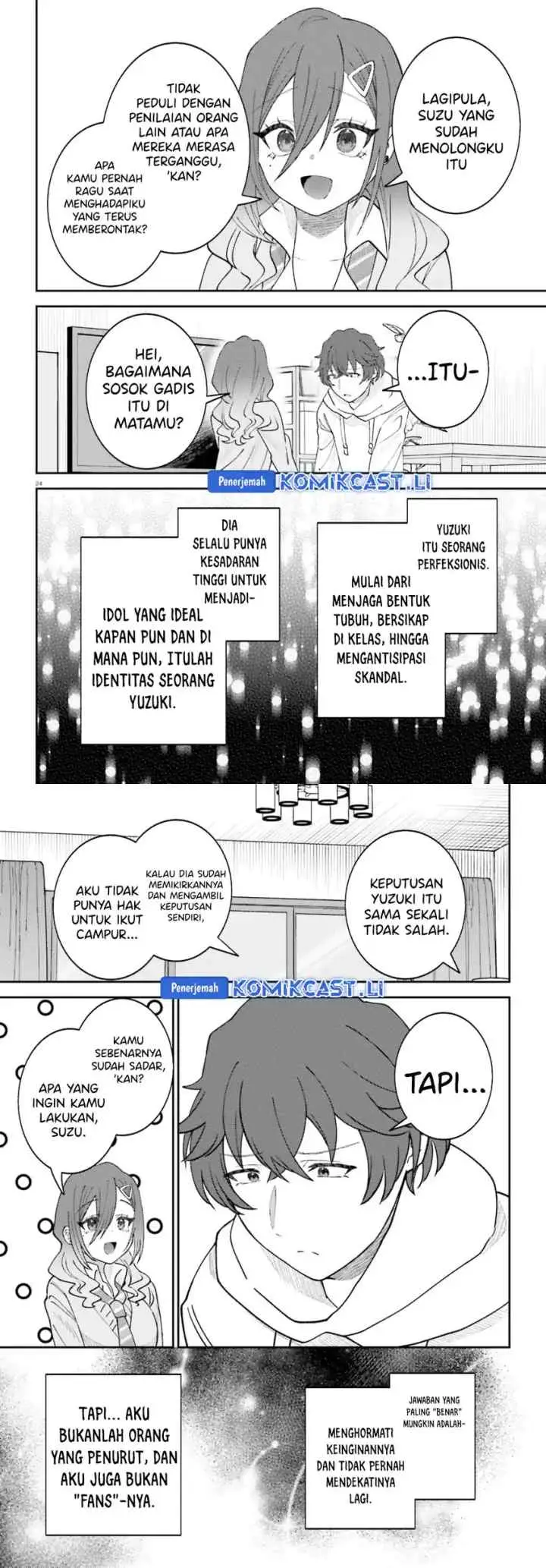 Ore no Haitoku Meshi o Onedari Sezu ni Irarenai, Otonari no Top Idol-sama chapter 12 halaman 13