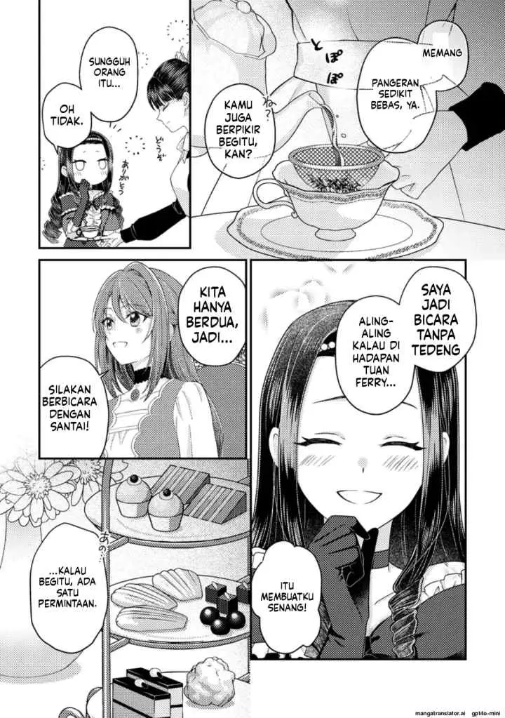 Heroine ga Kuru Mae ni Ninshin shimashita ~Tsunda Hazu no Akuyaku Reijou desuga, Douyara Chigau youdesu~ chapter 5.1 halaman 10