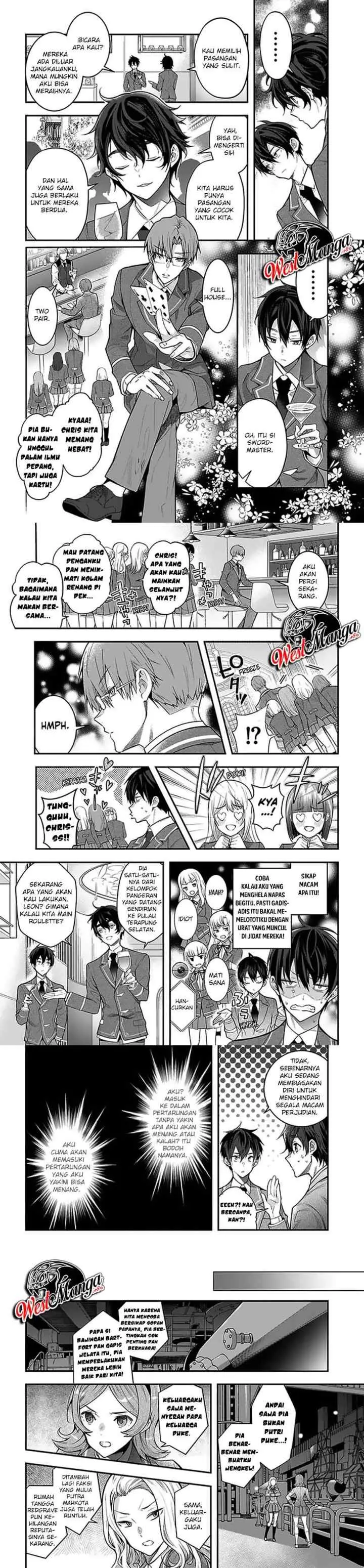 Otome Game Sekai wa Mob ni Kibishii Sekai Desu chapter 27 halaman 4
