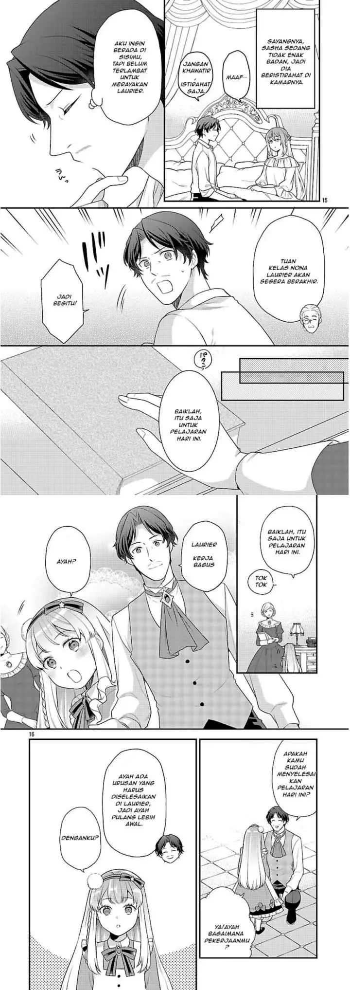 Akuyaku Reijou no Chichioya ni Tensei shitanode, Tsuma hingga Musume wo Dekiai shimasu chapter 7 halaman 9