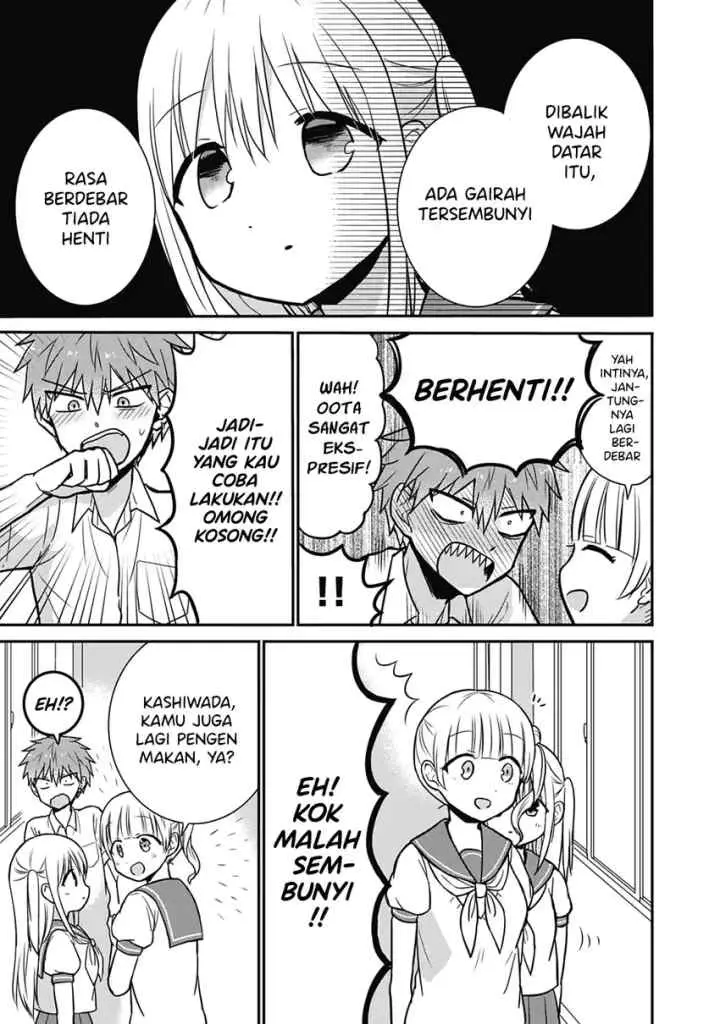 Kao ni denai Kashiwada-san to Kao ni deru Ota-kun chapter 29 halaman 8