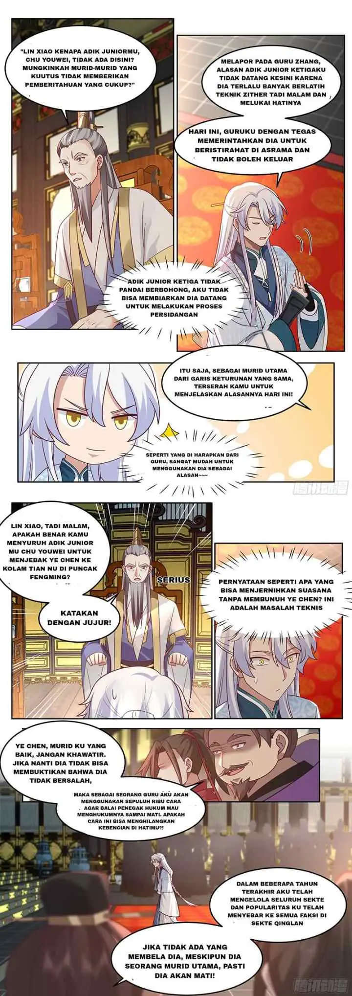 The Villain's Senior Brother And His Junior Sisters Are All Yanderes chapter 38 halaman 7