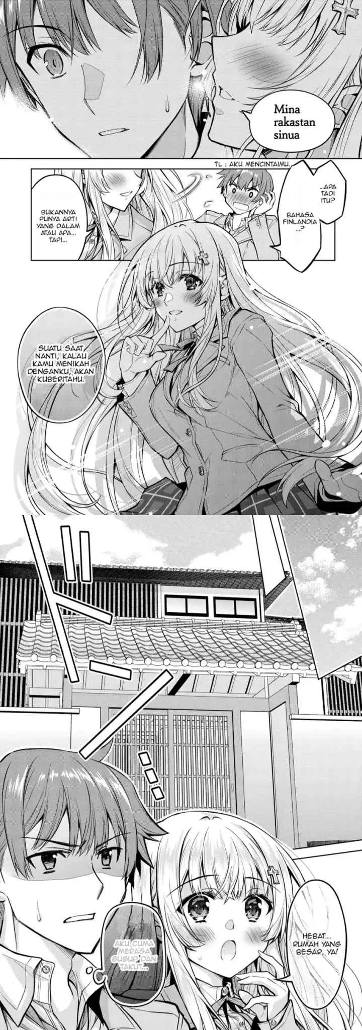 Tsundere Hokuou Bishoujo no Classmate ga, Kon'yakusha ni Natta Totan ni Dere Ippentou ni Natte Shimatta Ken ni Tsuite chapter 4 halaman 10