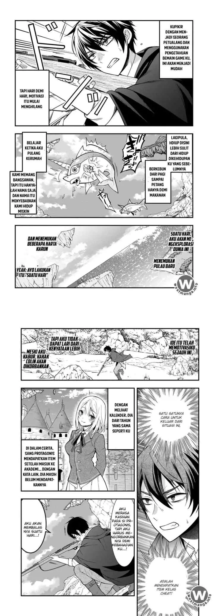 Otome Game Sekai wa Mob ni Kibishii Sekai Desu chapter 2 halaman 4
