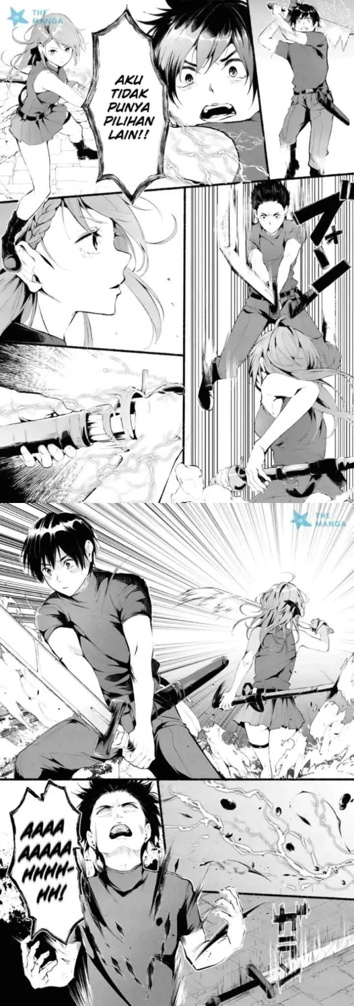 Ippan Heishi ga Tensei Tokuten ni -Mugen Saisei- wo Moratta Kekka, Amata no Bijo ni Nerawareta chapter 1 halaman 13