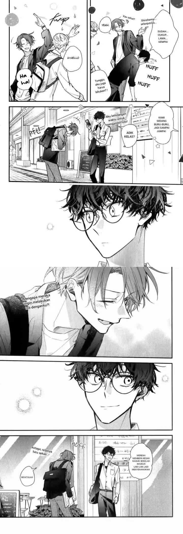 Sasaki to Miyano chapter 49 halaman 14