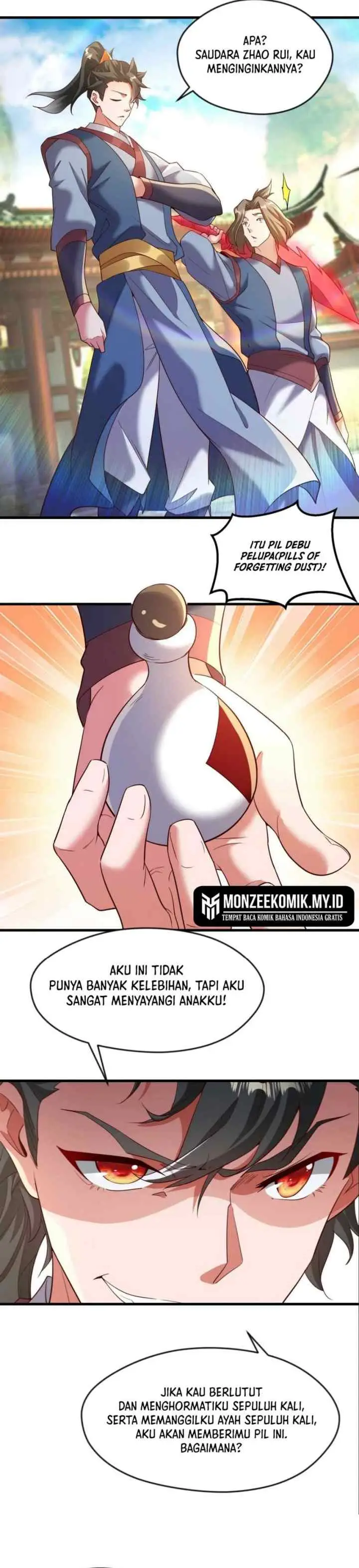 I Scared the Divine Lord as I handed over the Ancient Immortal Pill chapter 72 halaman 13