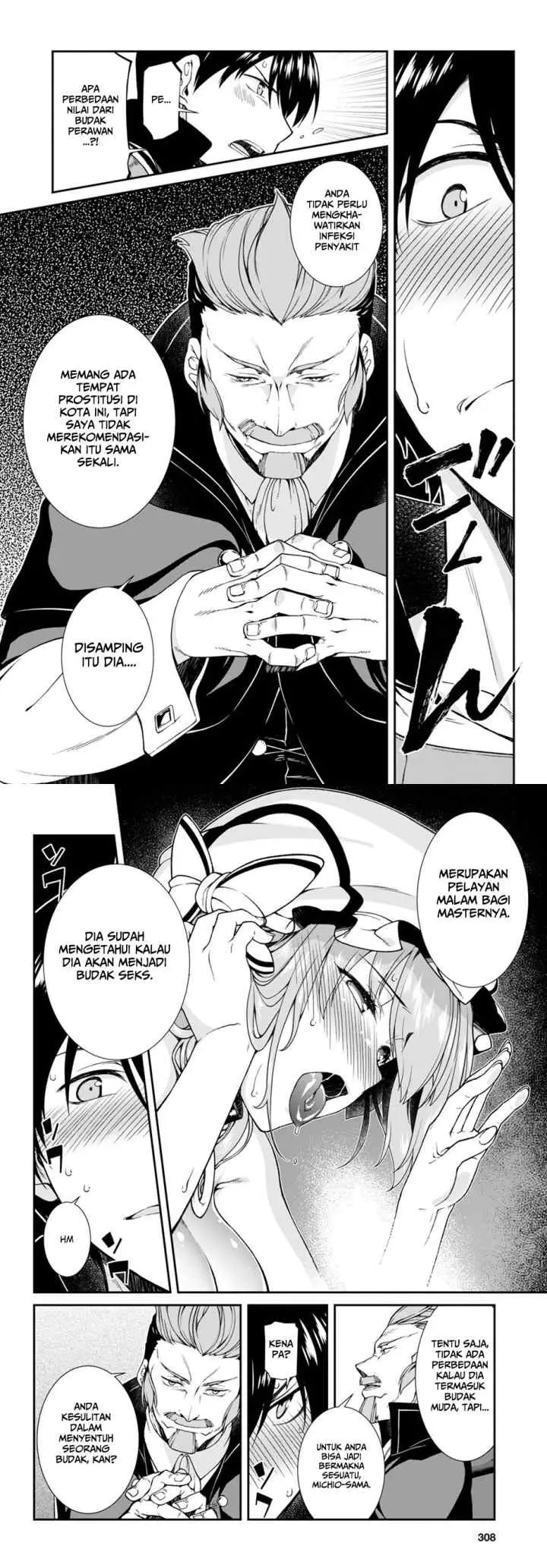 Isekai Meikyuu de Harem wo chapter 4.1 halaman 8