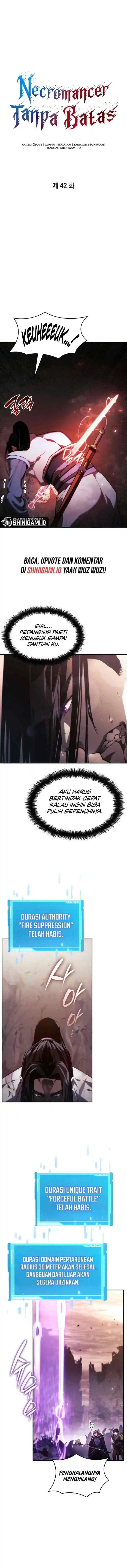 Boundless Necromancer chapter 42 halaman 5