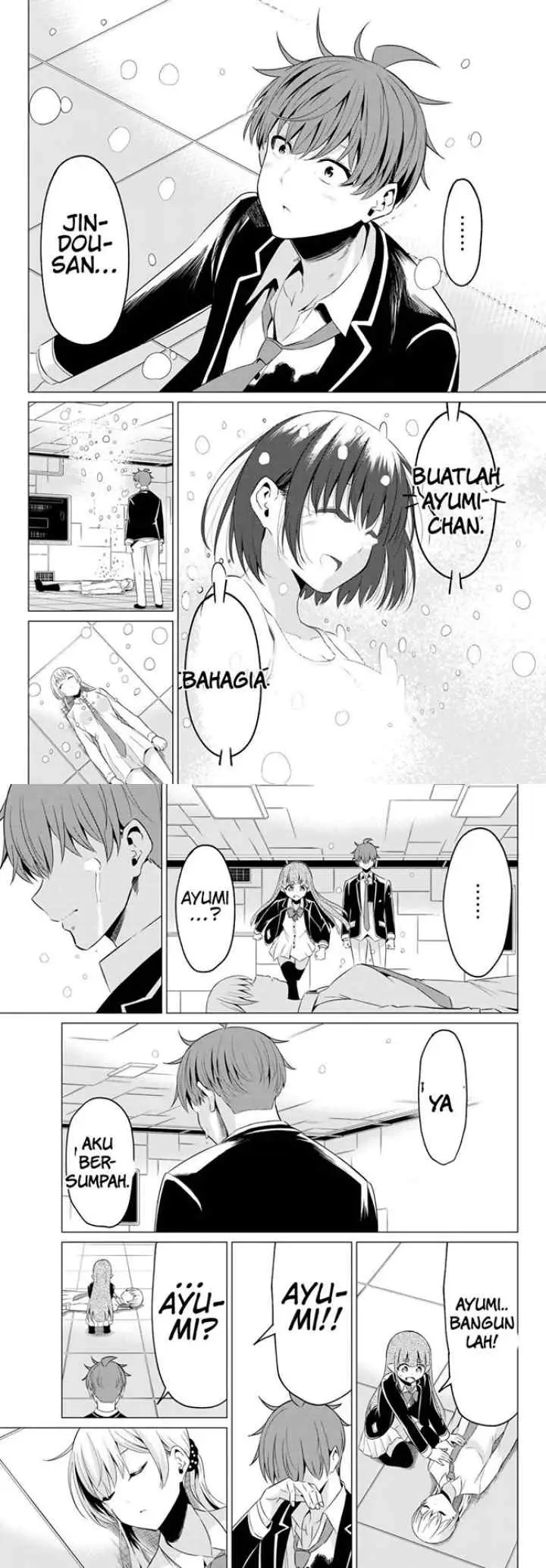 Sekai ka Kanojo ka Erabenai chapter 39 halaman 17