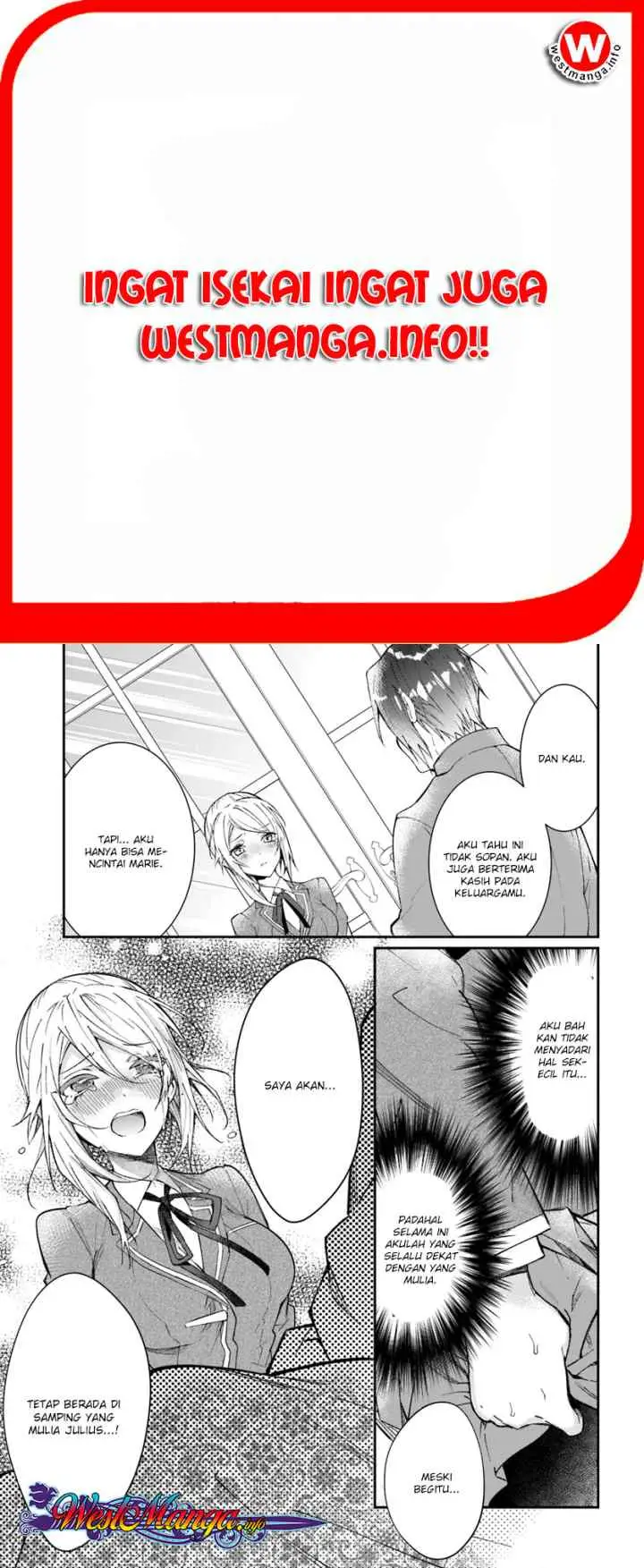 Otome Game Sekai wa Mob ni Kibishii Sekai Desu chapter 12.1 halaman 7