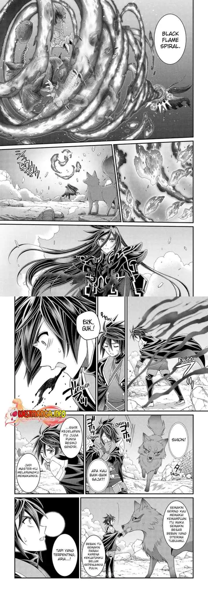 Shikkoku Tsukai no Saikyo Yusha Nakama Zen'in ni Uragira Retanode Saikyo no Mamono chapter 55 halaman 13