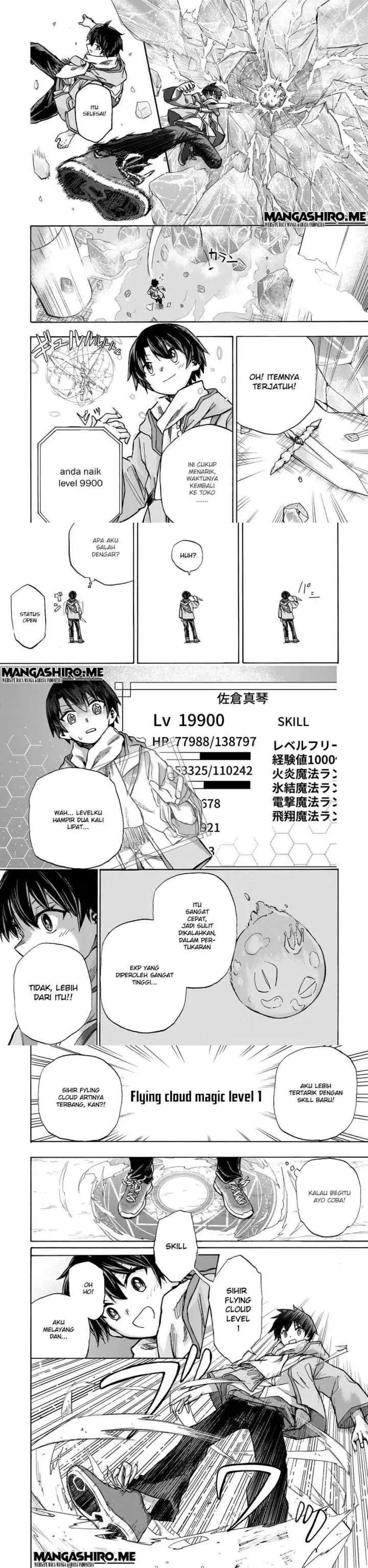 Saikyou de Saisoku no Mugen Level Up chapter 2 halaman 9