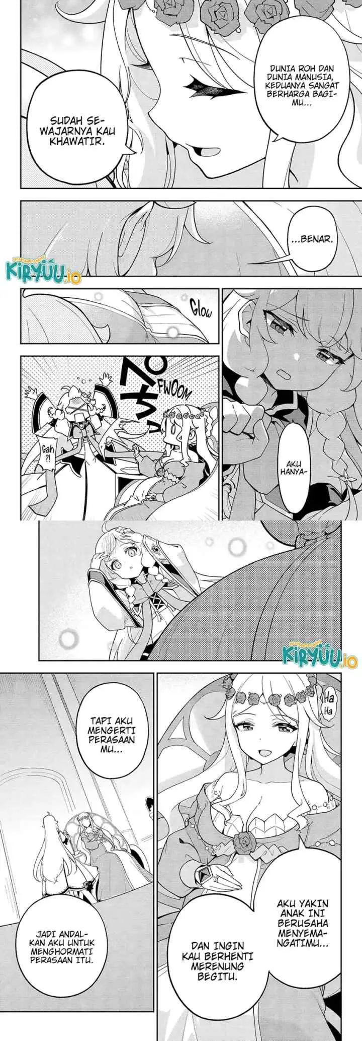 Chichi wa Eiyuu Haha wa Seirei Musume no Watashi wa Tenseisha chapter 72 halaman 11