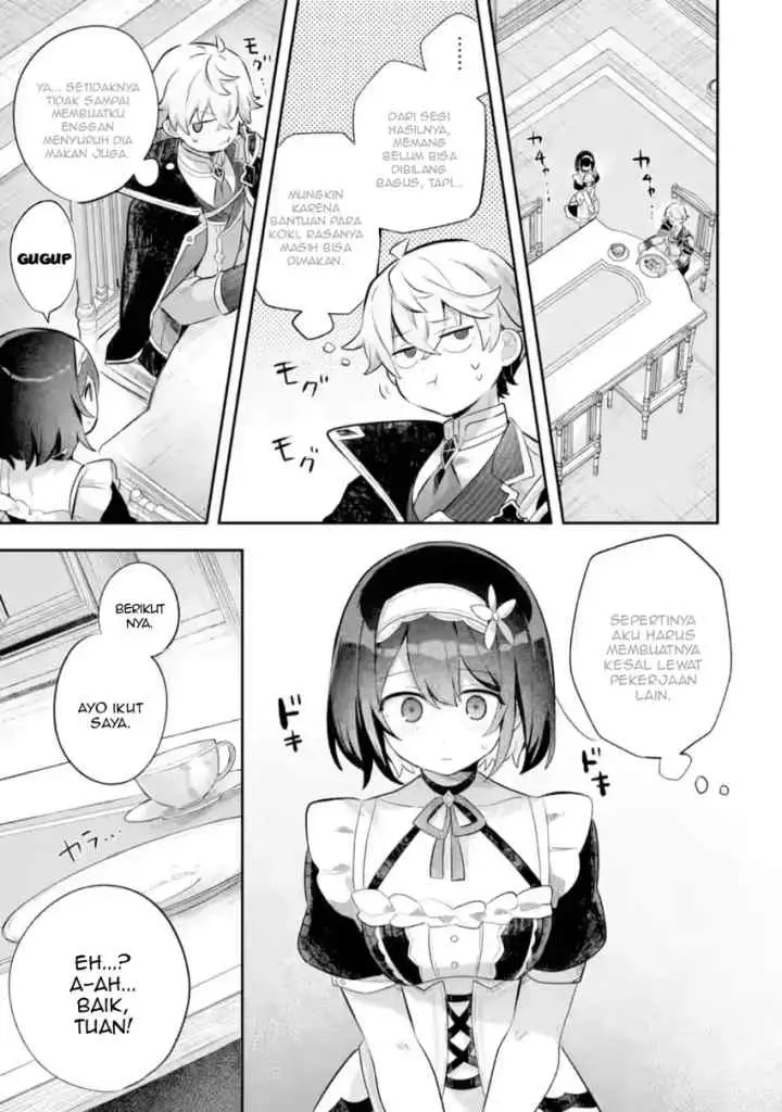 Game Sekai no mobu akuyaku ni tensei shita node Last bos wo mezashite mita chapter 4.5 halaman 8