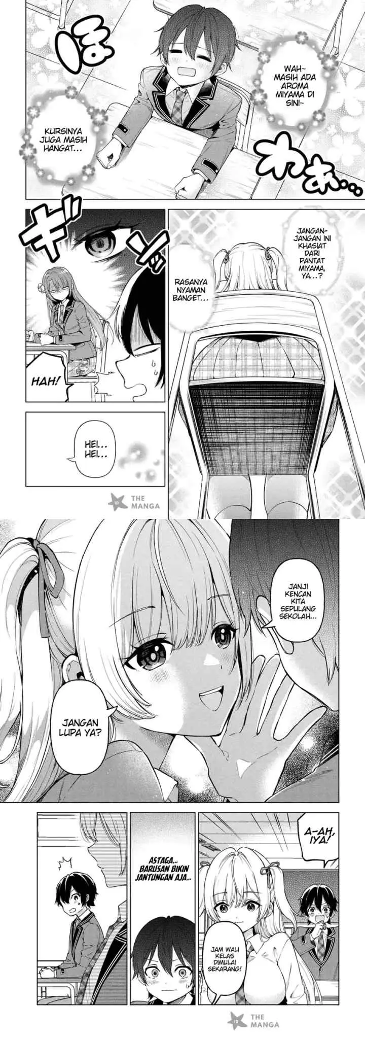 Inkyaa no ore ga sekigae de S-kyuu bishoujo ni kakomaretara himitsu no kankei ga hajimatta chapter 4 halaman 15