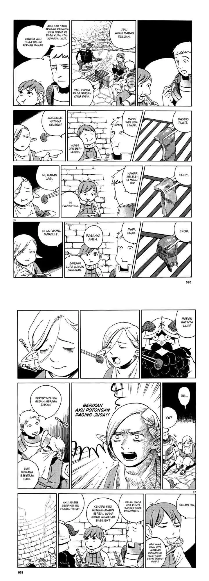 Dungeon Meshi chapter 18 halaman 13