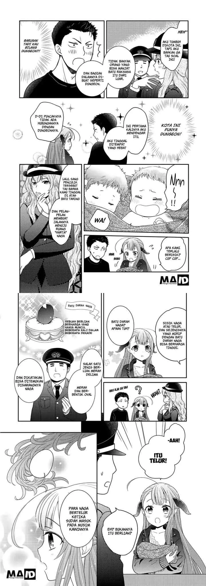 Kitaku Tochuu de Yome to Musume ga Dekita n dakedo Dragon datta chapter 2 halaman 5