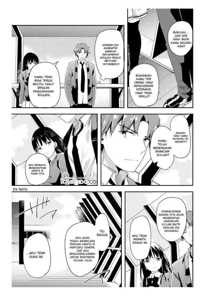 Youkoso Jitsuryoku Shijou Shugi no Kyoushitsu e chapter 46 halaman 6