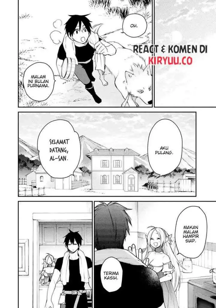 Saikyou no Madoshi. Hisa ni Ya wo Ukete Shimatta no de Inaka no Eihei ni Naru chapter 15.2 halaman 11