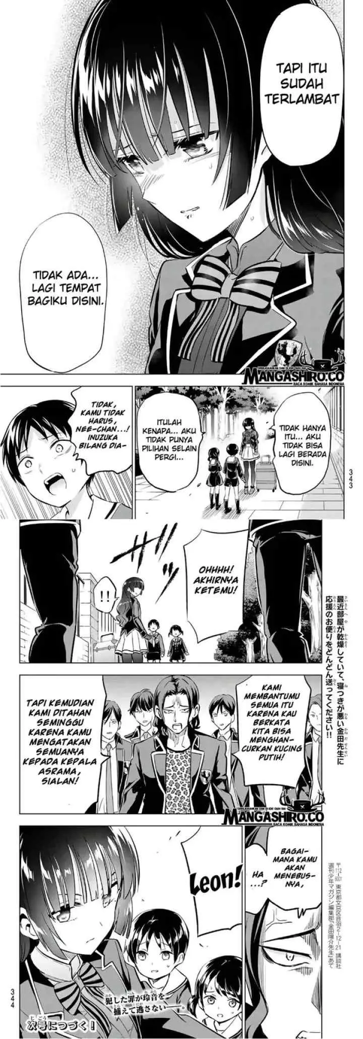 Kishuku Gakkou no Juliet chapter 90 halaman 11