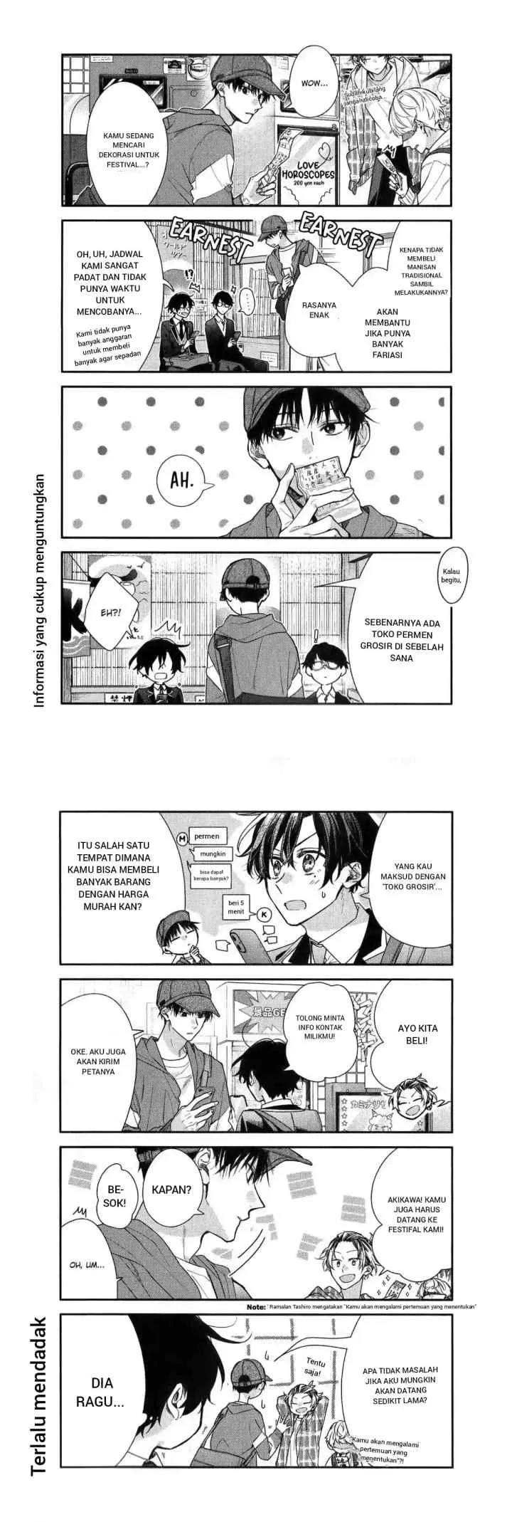 Sasaki to Miyano chapter 49 halaman 8