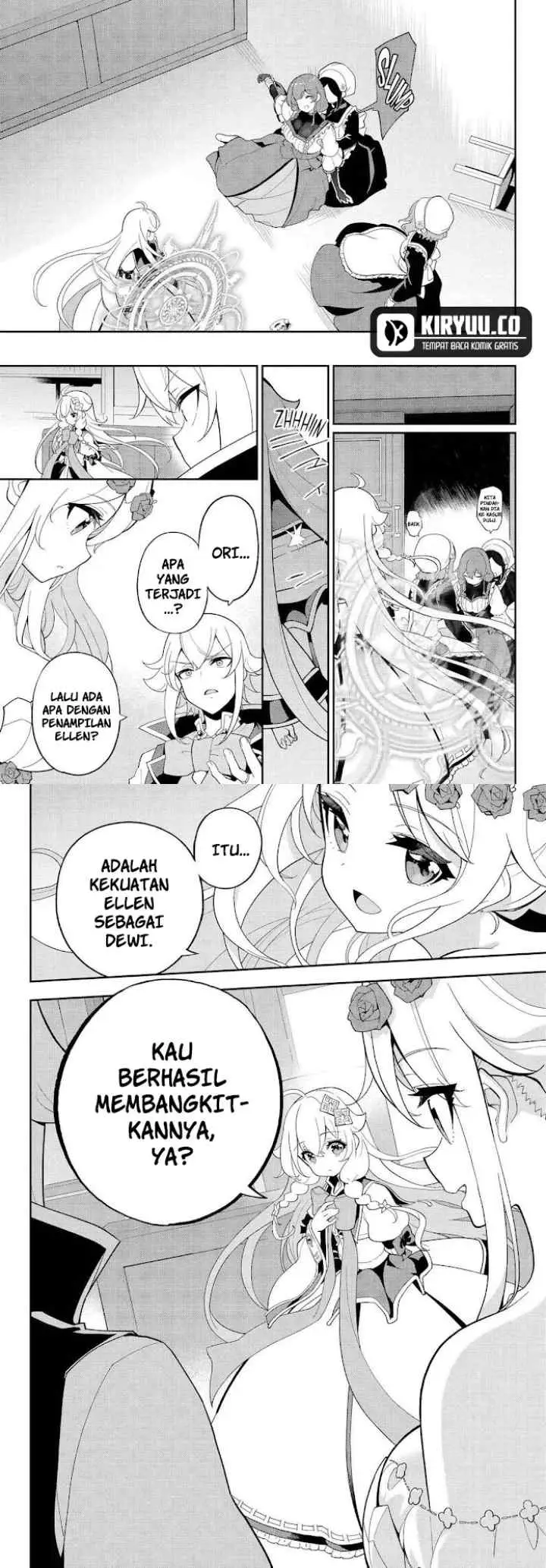 Chichi wa Eiyuu Haha wa Seirei Musume no Watashi wa Tenseisha chapter 65 halaman 9