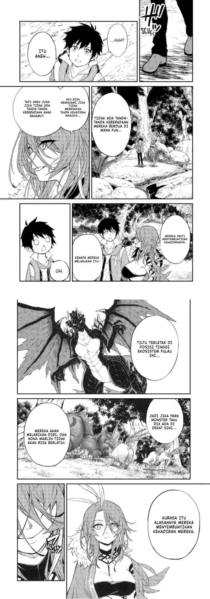 Tenseishitara Saikyou Shutachi ga Sumau Shima deshita. Kono Shima de Slow Life wo Tanoshimimasu chapter 36 halaman 6