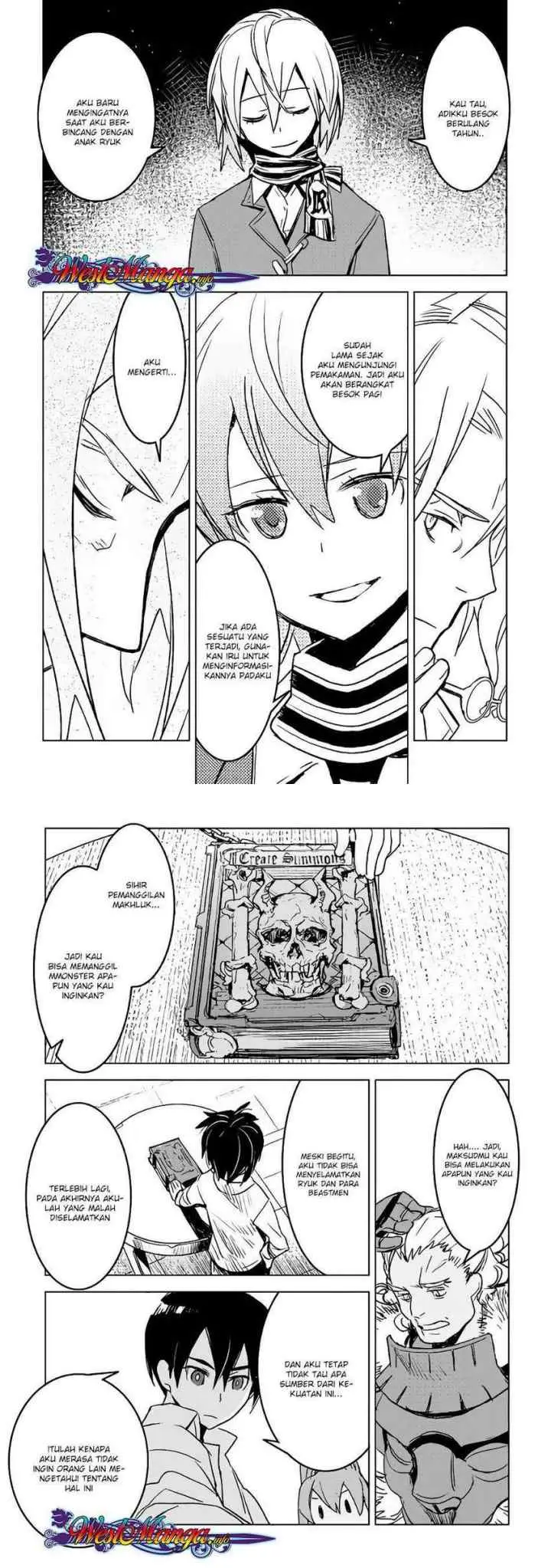 Kuro no Souzou Shoukanshi chapter 16 halaman 9