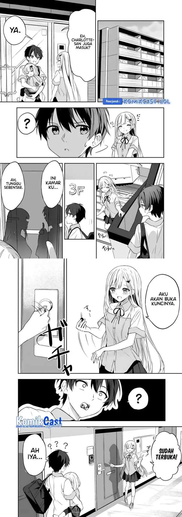 Maigo ni Natteita Youjo o Tasuketara, Otonari ni Sumu Bishoujo Ryuugakusei ga Ie ni Asobi ni Kuru You ni Natta Ken ni Tsuite chapter 2 halaman 11