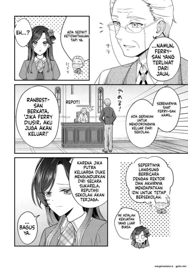Heroine ga Kuru Mae ni Ninshin shimashita ~Tsunda Hazu no Akuyaku Reijou desuga, Douyara Chigau youdesu~ chapter 11.3 halaman 8