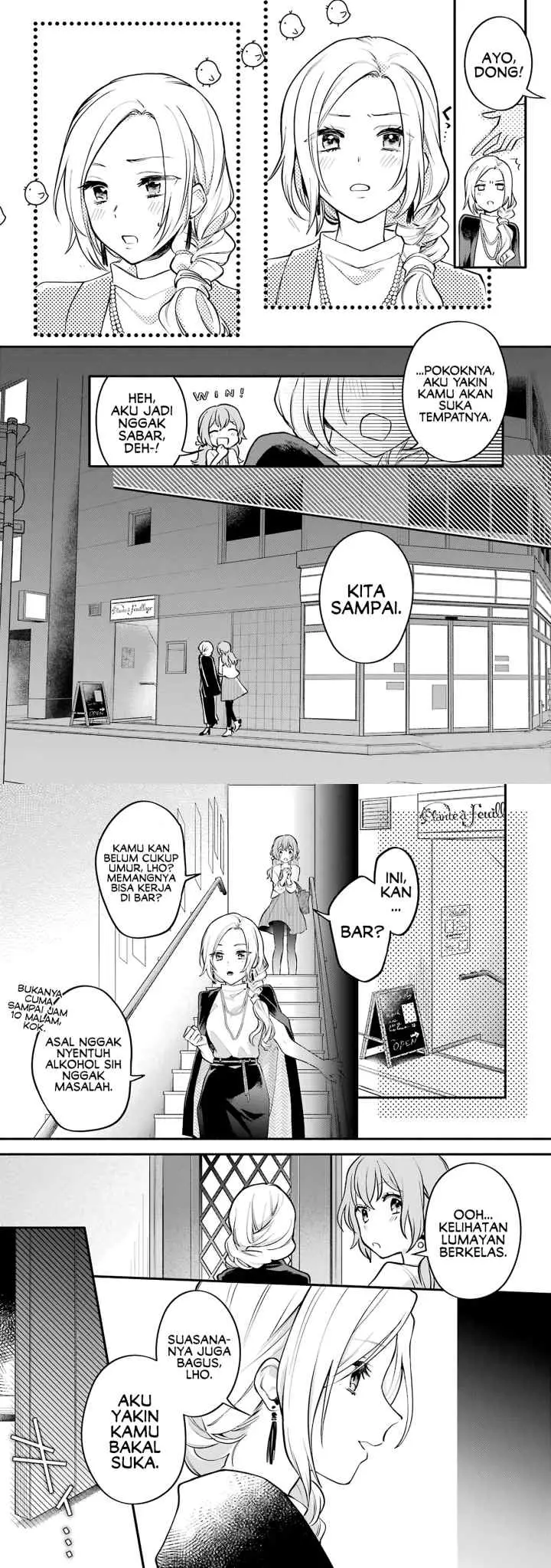 Onna Doushi to ka Arienai deshou to Iiharu Onna no ko wo, Hyakunichi kan de Tetteiteki ni Otosu Yuri no Ohanashi chapter 4 halaman 17