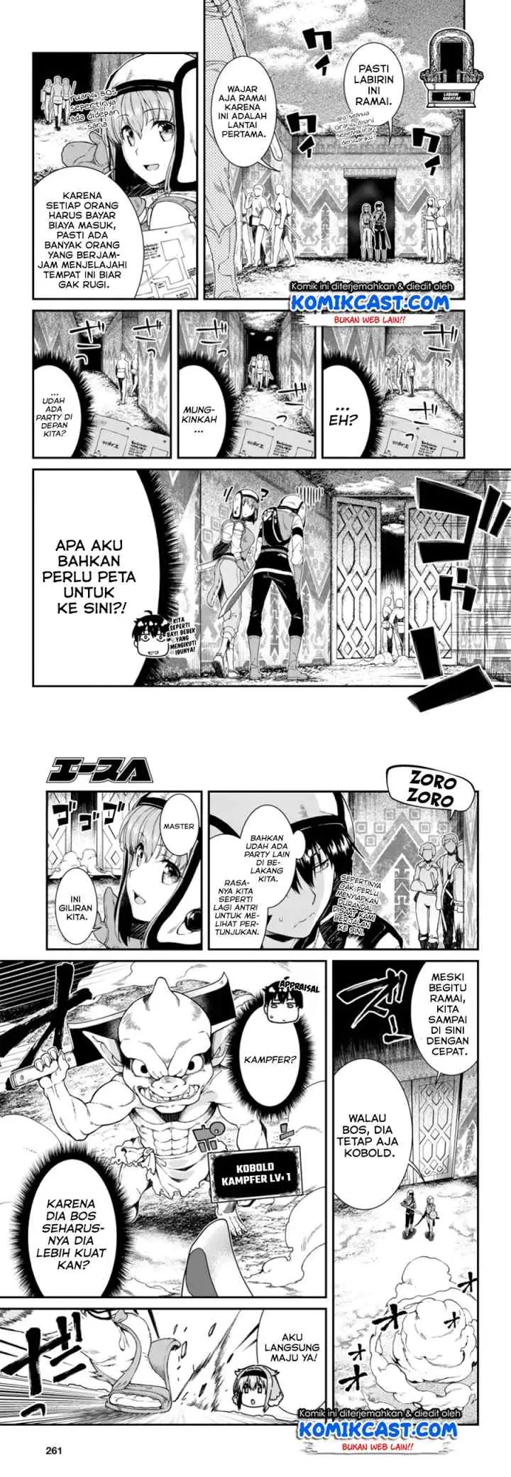 Isekai Meikyuu de Harem wo chapter 27 halaman 7