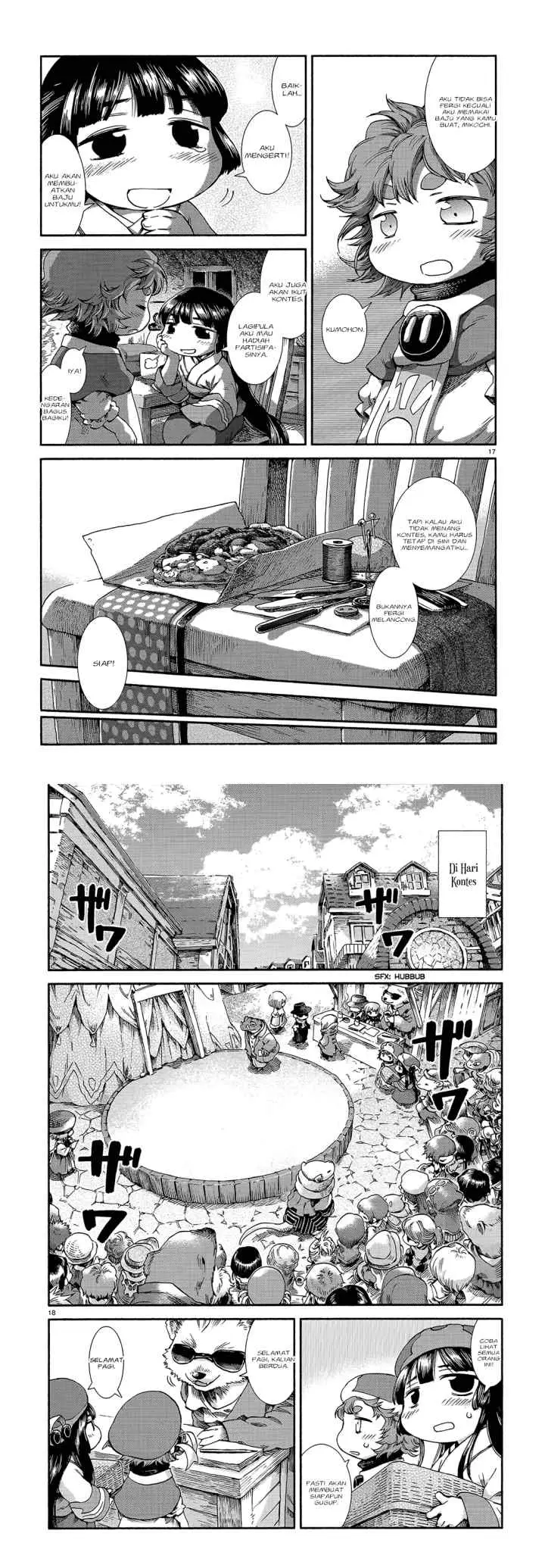 Hakumei to Mikochi chapter 43 halaman 10