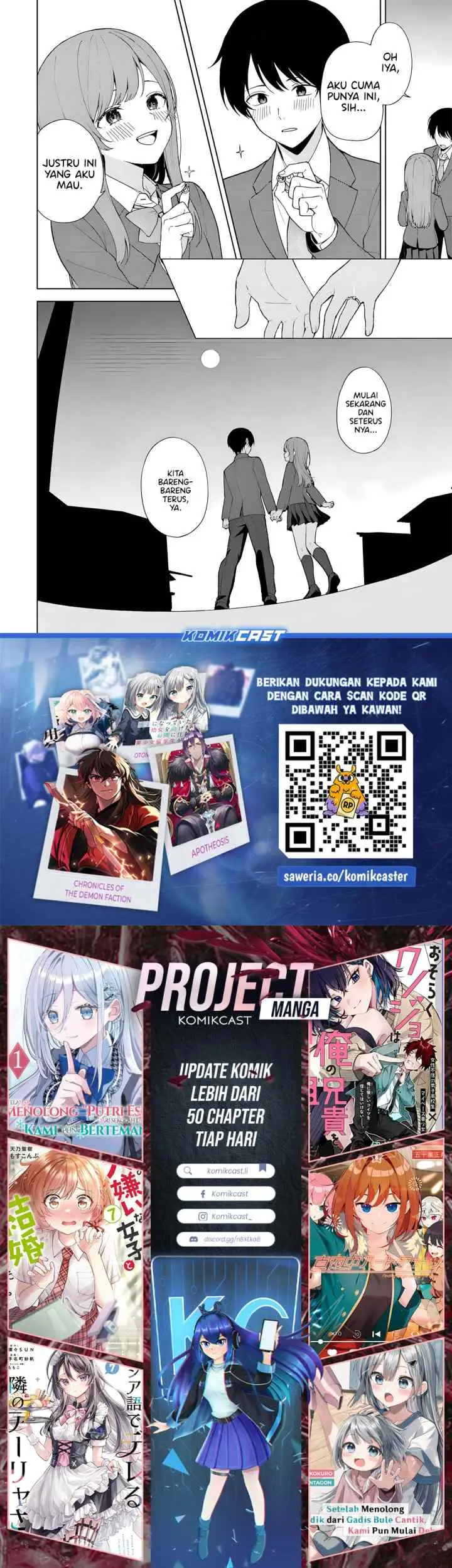 Chikan Saresou ni Natteiru S-kyuu Bishoujo wo Tasuketara Tonari no Seki no Osanajimi datta chapter 90 halaman 19