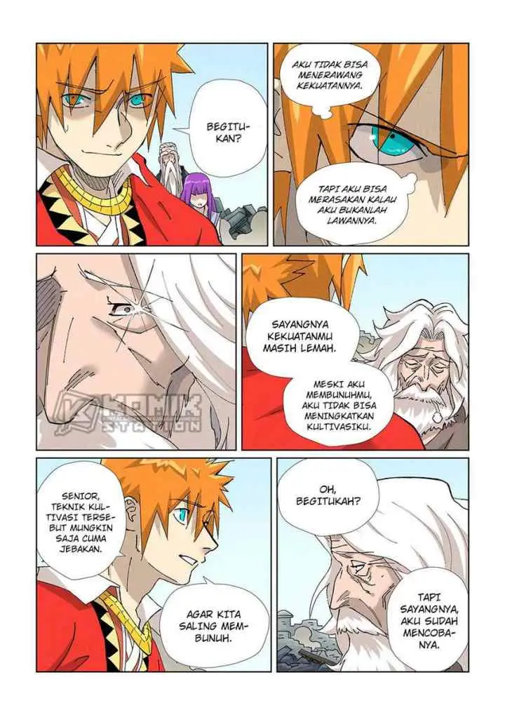 Tales of Demons and Gods chapter 457.5 halaman 9